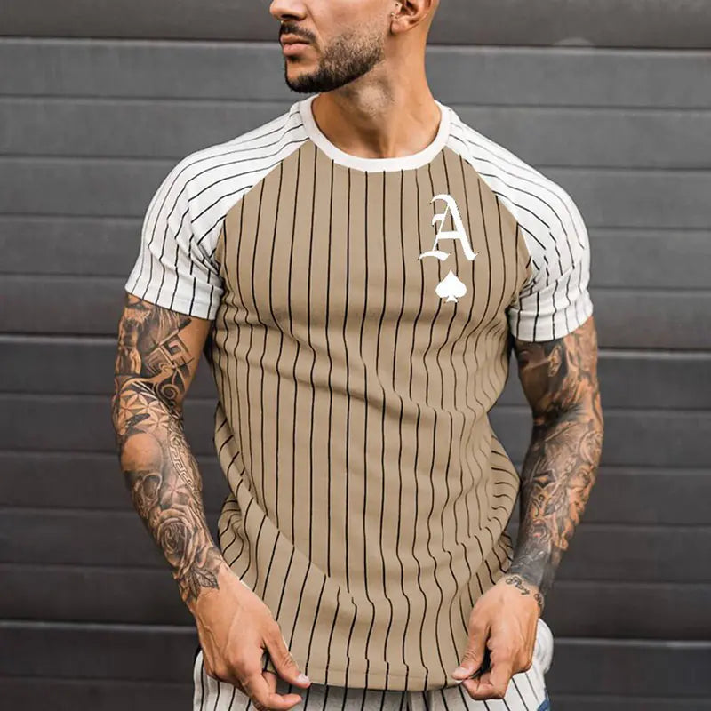 Camiseta para hombres  poliéster/spandex