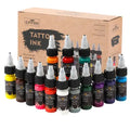 14 Colores Tinta de Tatuaje en Cubierta Dura Pigmento de Tatuaje 15ML - Vant
