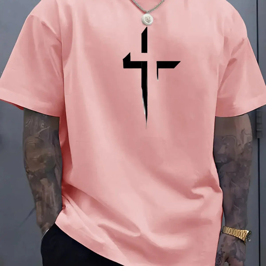 Camiseta casual estampada para hombre – Estilo urbano