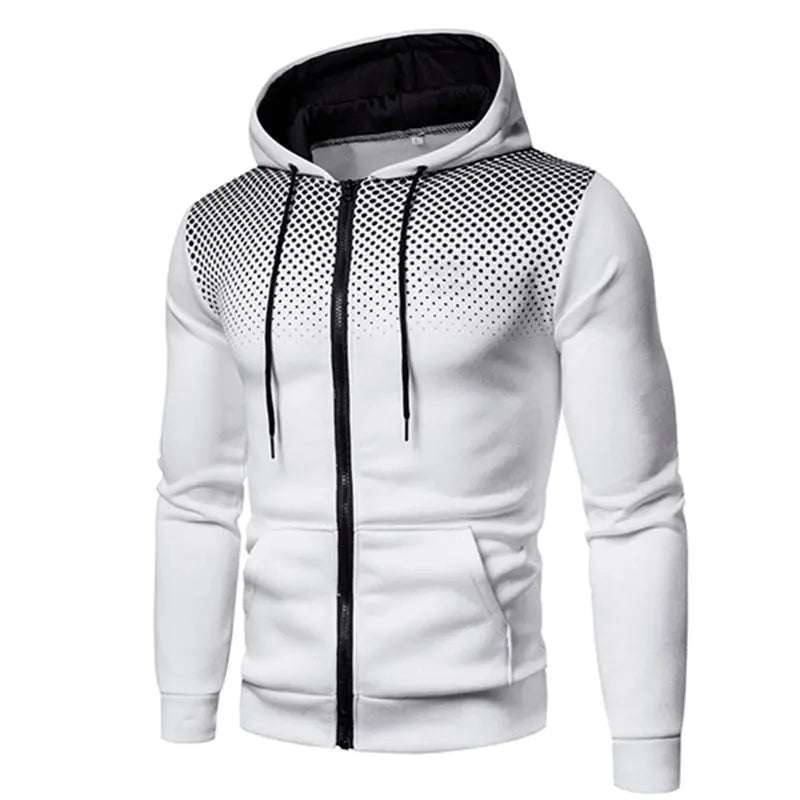Sudadera informal con capucha para hombre para exteriores