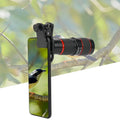 Lente para cámara de teléfono celular, teleobjetivo con zoom de enfoque largo de 20X con clip para teléfono inteligente, tableta, PC para eventos deportivos, conciertos y observación de aves.
