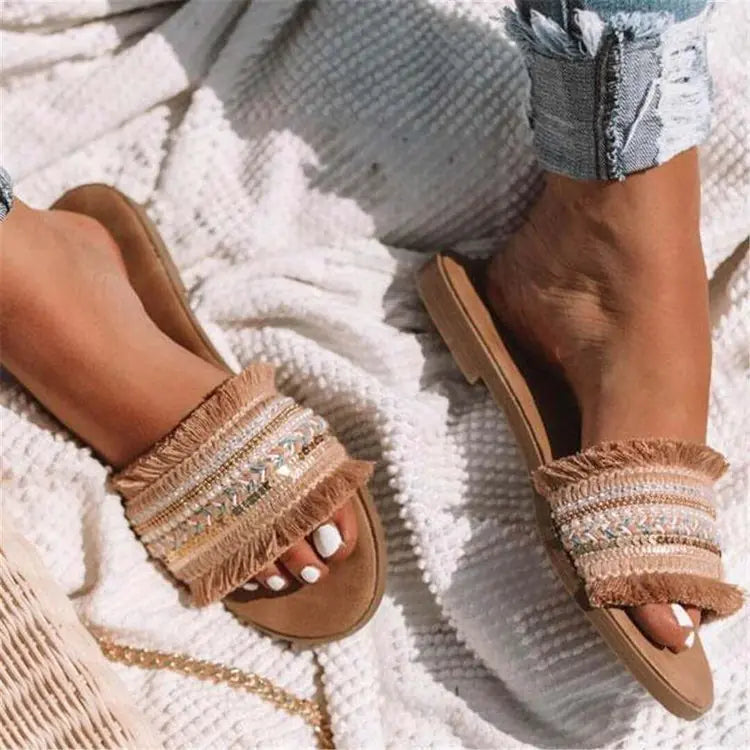 Sandalias retro estilo romana