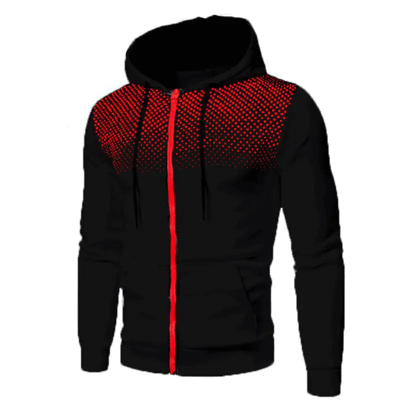 Sudadera informal con capucha para hombre para exteriores