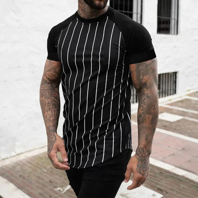 Camiseta para hombres  poliéster/spandex