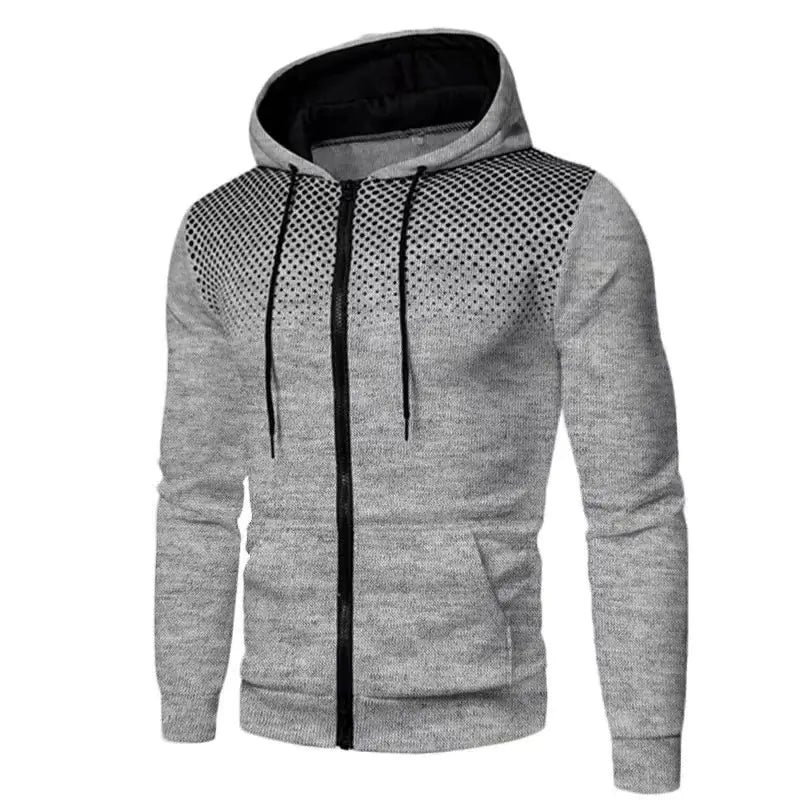Sudadera informal con capucha para hombre para exteriores