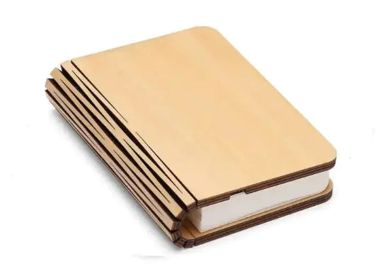 Lampara 3D con forma de libro