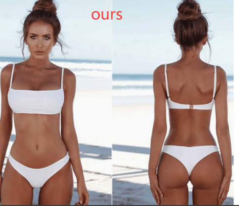 Bikini Bandeau, Traje de Baño de Dos Piezas - Vant