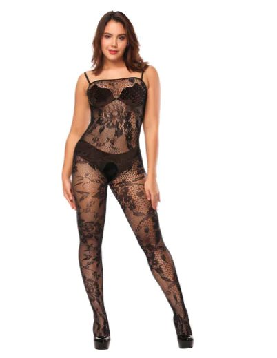 Body de mujer sexy tipo camisetilla con abertura en la entrepierna - Vant