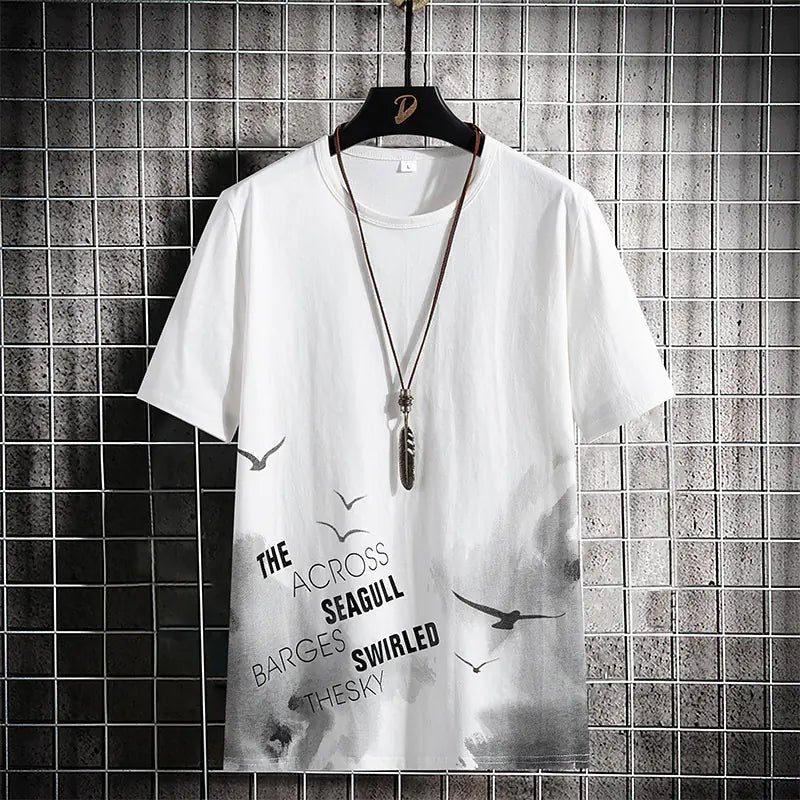 Camiseta de algodón para hombre de manga corta - Vant