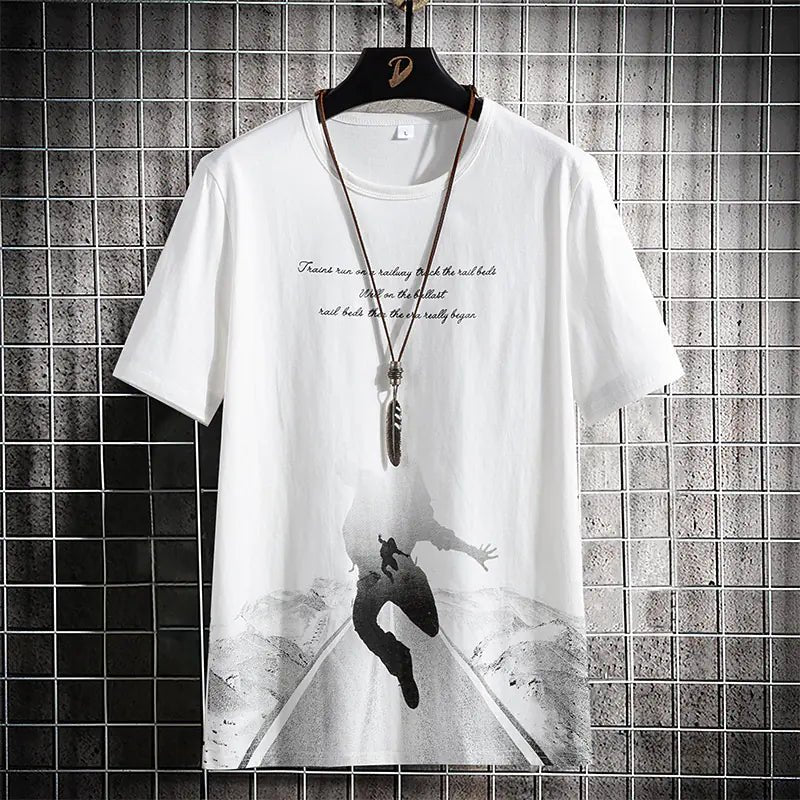 Camiseta de algodón para hombre de manga corta - Vant