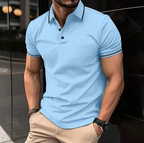 Camiseta Polo Casual de Hombre con Cuello - Vant