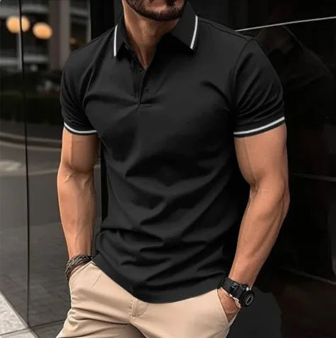 Camiseta Polo Casual de Hombre con Cuello - Vant