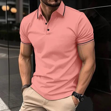 Camiseta Polo Casual de Hombre con Cuello - Vant