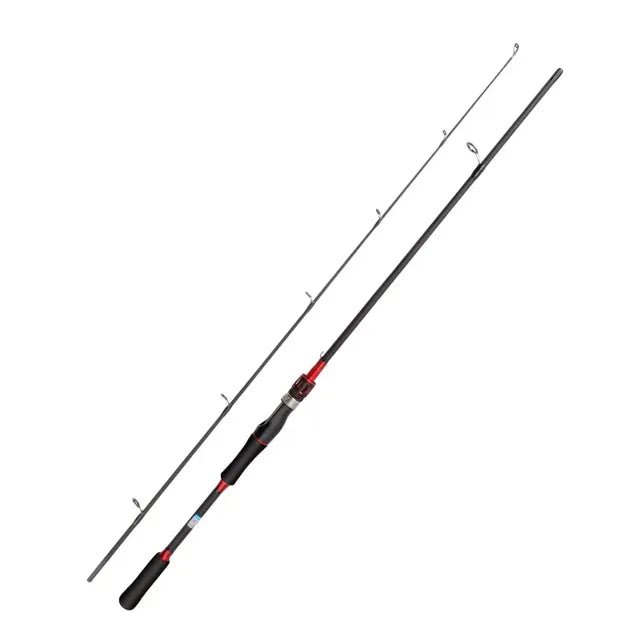 Caña de pescar giratoria de fibra de carbono para pesca de lubina - Vant