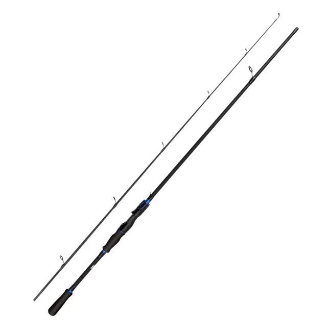 Caña de pescar giratoria de fibra de carbono para pesca de lubina - Vant