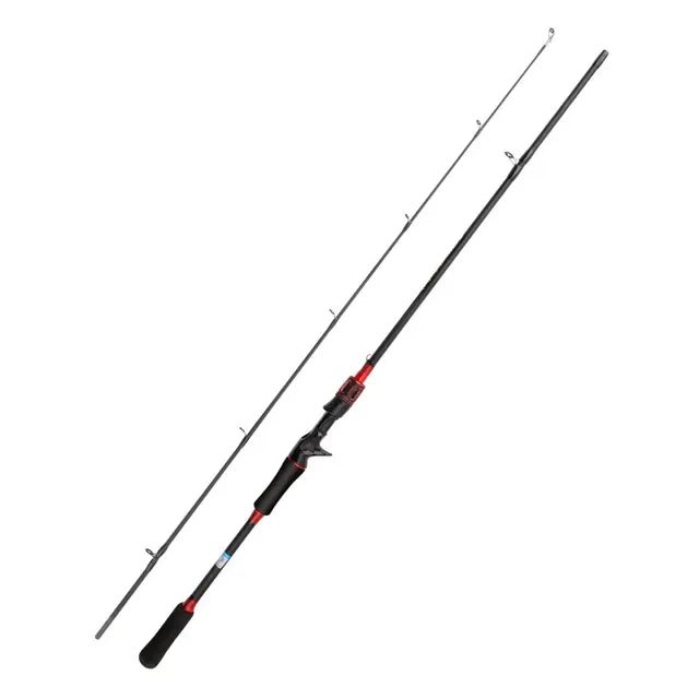 Caña de pescar giratoria de fibra de carbono para pesca de lubina - Vant