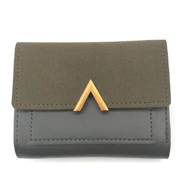 Cartera clásica de mujer con bordado y monedero - Vant