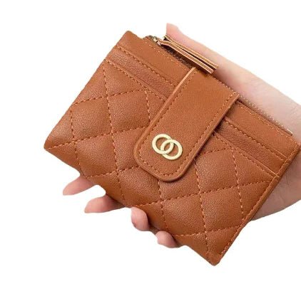 Cartera clásica de mujer con bordado y monedero - Vant