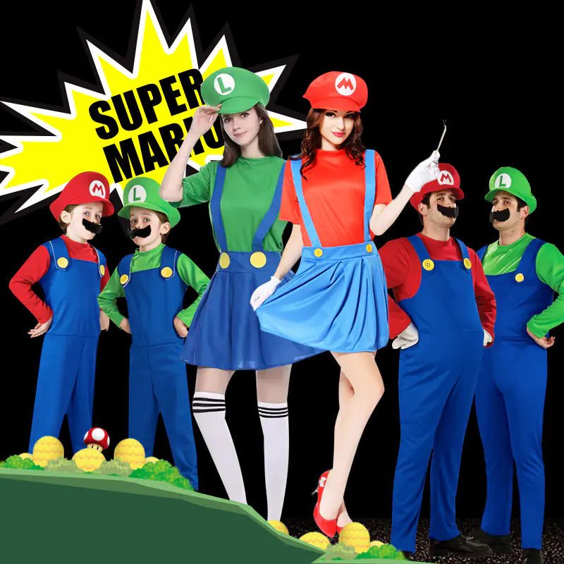 Disfraces de Super Mario para niños y padres - Vant