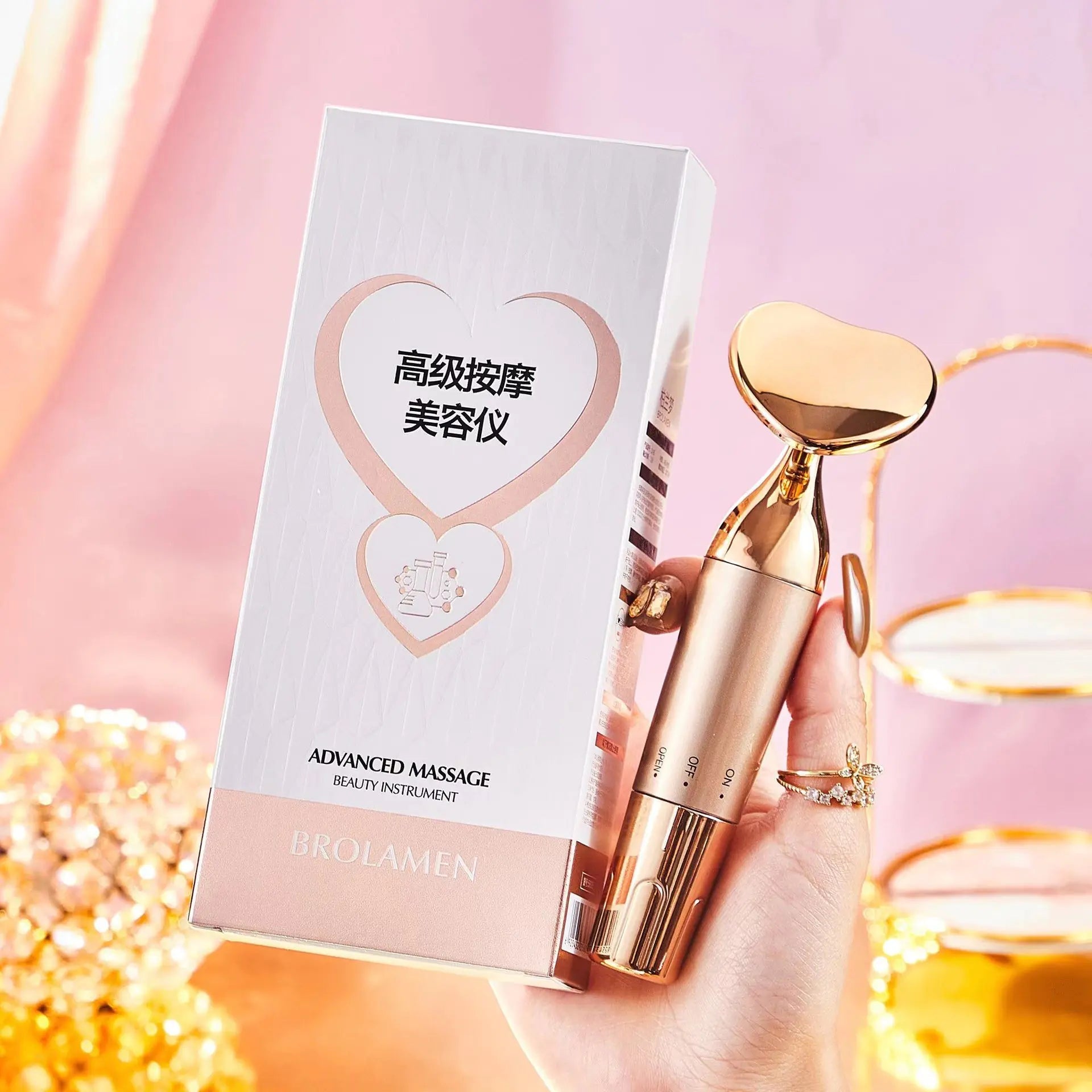 Dispositivo de Belleza Masajeador Facial Eléctrico 3D Lifting - Vant