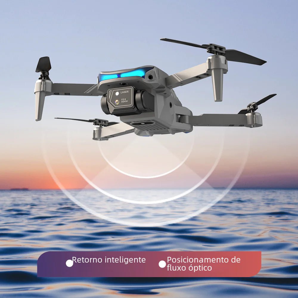 Dron cuadricóptero XT9 HD con cámara dual y mantenimiento de altitud - Vant