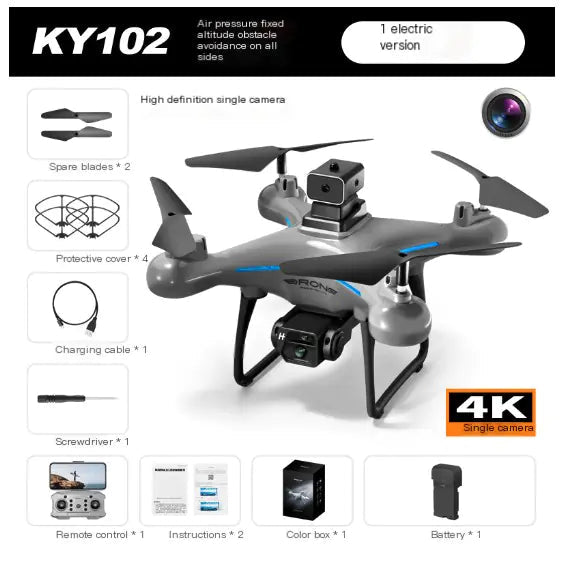 Dron Profesional de Rescate con Cámara Dual 4K y GPS - Vant