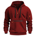 Sudaderas con cremallera y bolsillos para humbre