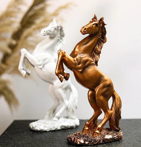 Figura decorativa de caballo estilo europeo para hogar u oficina - Vant