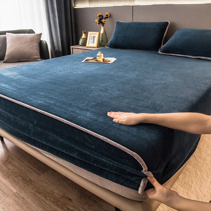 Funda de colchón de terciopelo coral - Vant