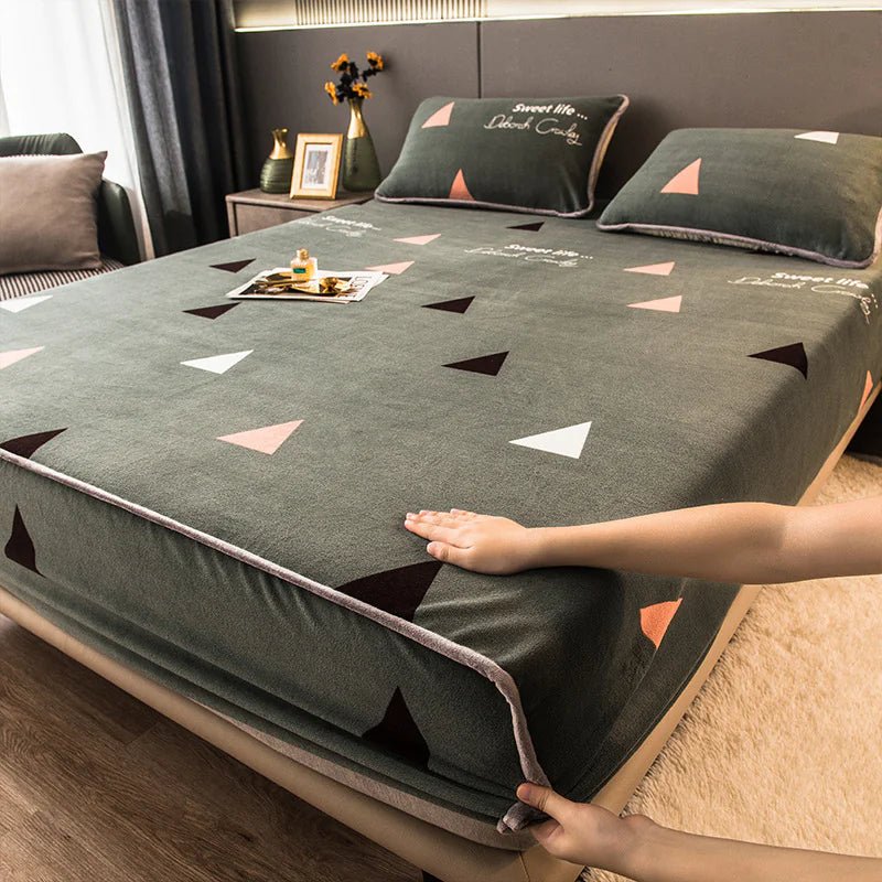 Funda de colchón de terciopelo coral - Vant