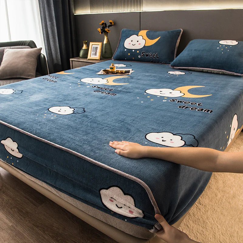 Funda de colchón de terciopelo coral - Vant