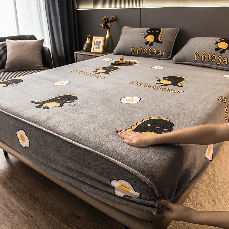 Funda de colchón de terciopelo coral - Vant