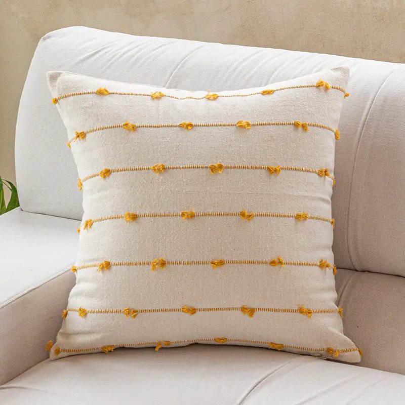 Fundas de almohada de algodón sencillas para sofá - Vant
