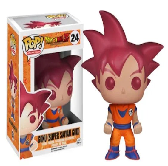 Funko Pop Dragon Ball - Goku (Súper Saiyajin Dios) - Vant