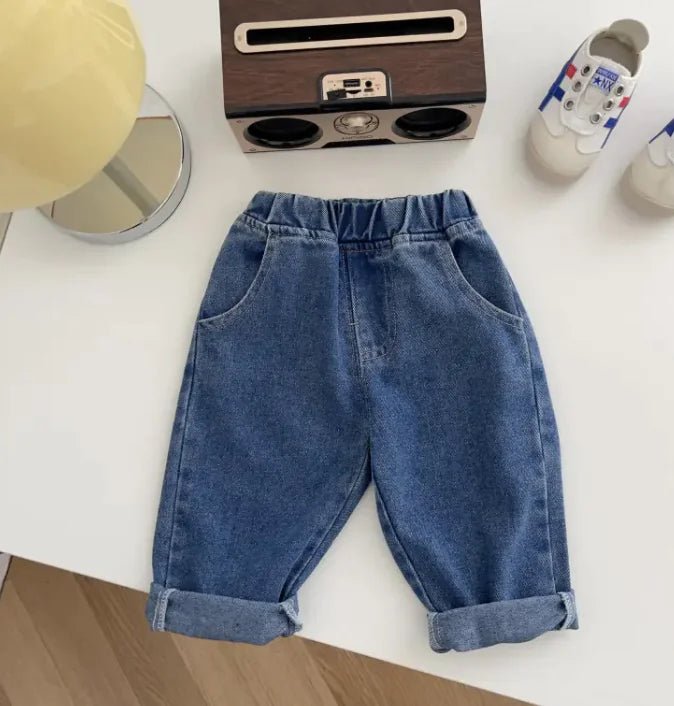 Jeans sencillos para niños, suaves y casuales - Vant