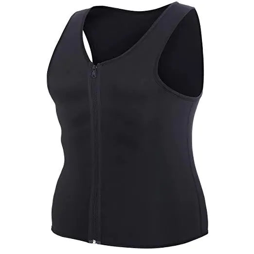 Chaleco de neopreno para adelgazar la cintura para hombre