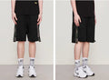 Pantalones cortos de camuflaje con rayas laterales y cintura elástica - Vant