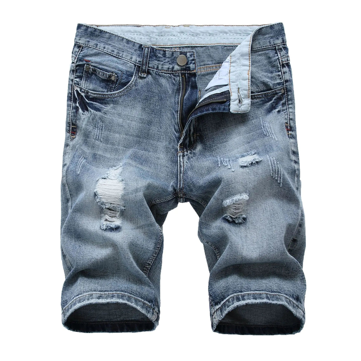 Pantalones cortos vaqueros de moda casual para hombre - Vant