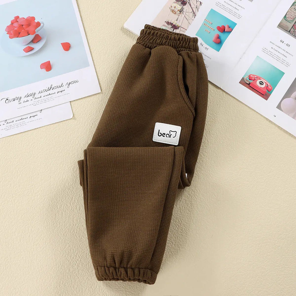 Pantalones Deportivos de Forro Polar de Invierno para Niños y Niñas - Vant