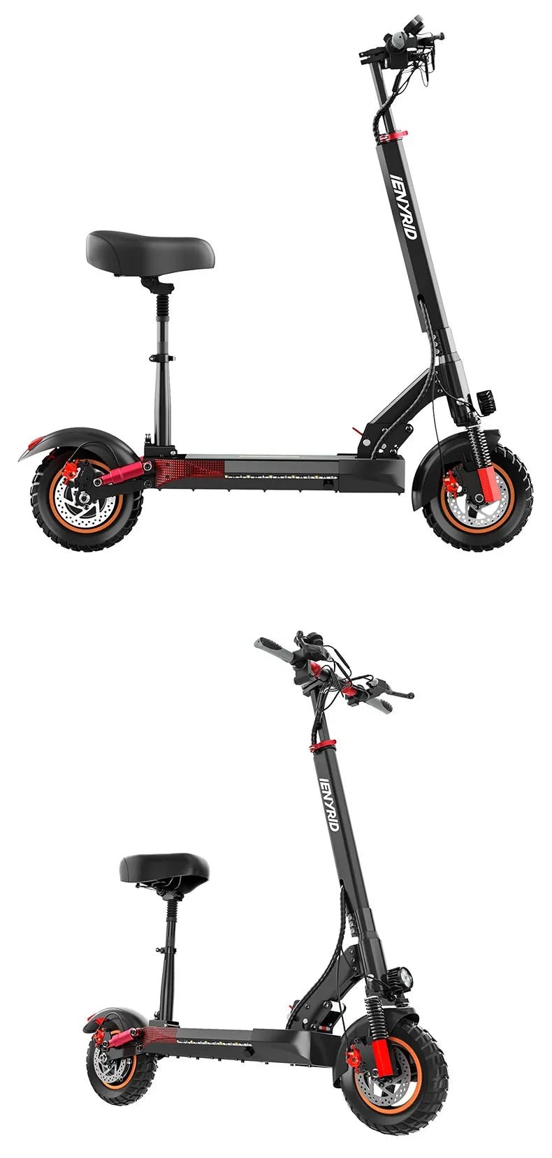 Patinete eléctrico con doble amortiguador - Vant