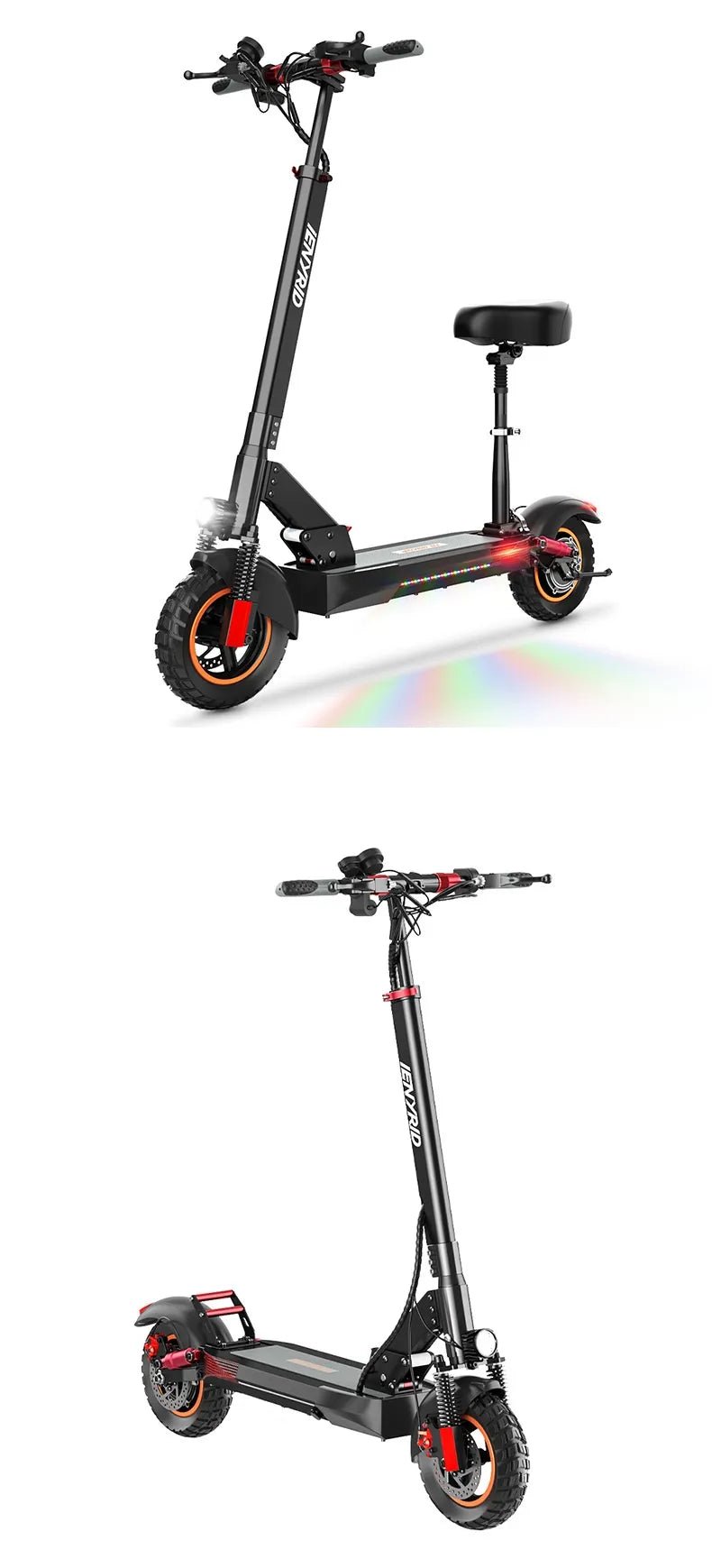 Patinete eléctrico con doble amortiguador - Vant