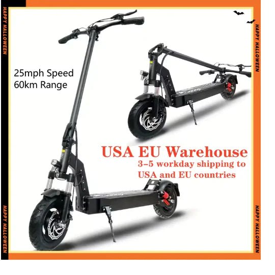 Patinete eléctrico con doble amortiguador - Vant