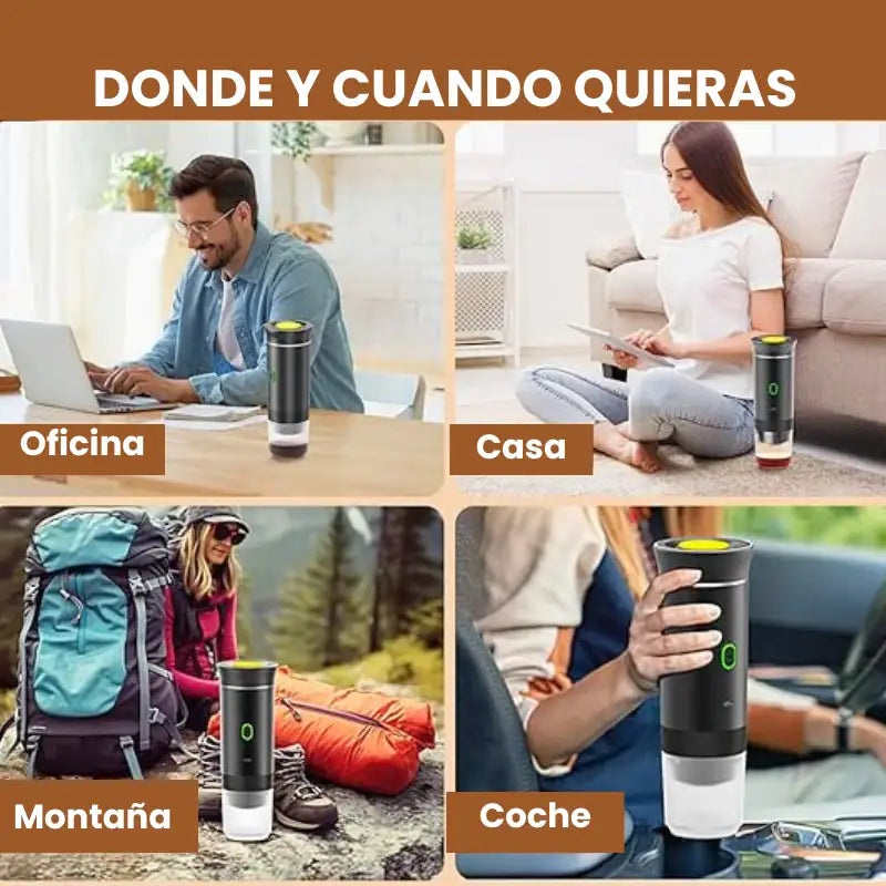 Cafetera Portatil 3 en 1
