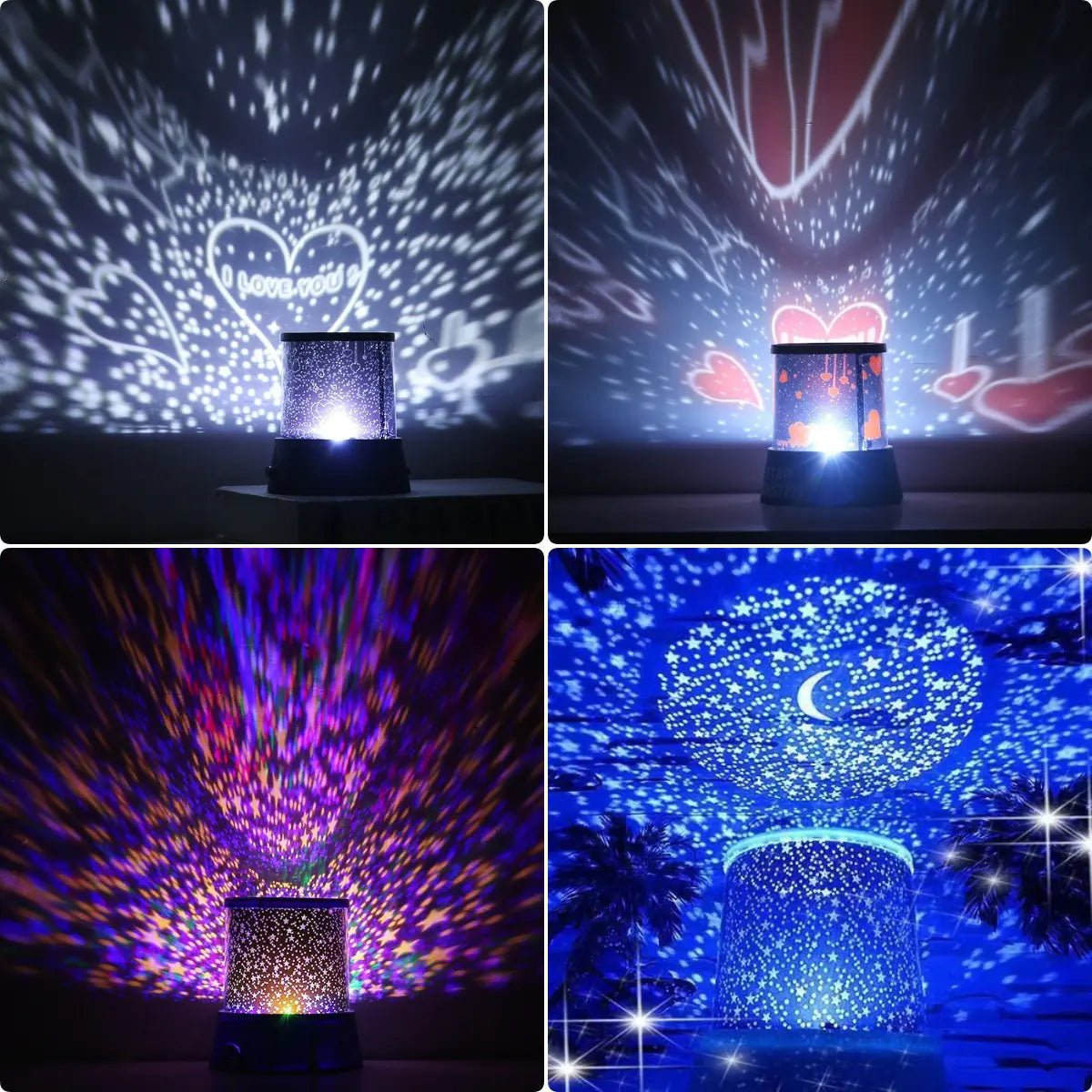 Proyector de Cielo Estrellado Soñador LED para Noche (USB) - Vant