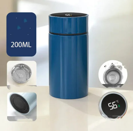 Taza térmica de acero inoxidable electrónica