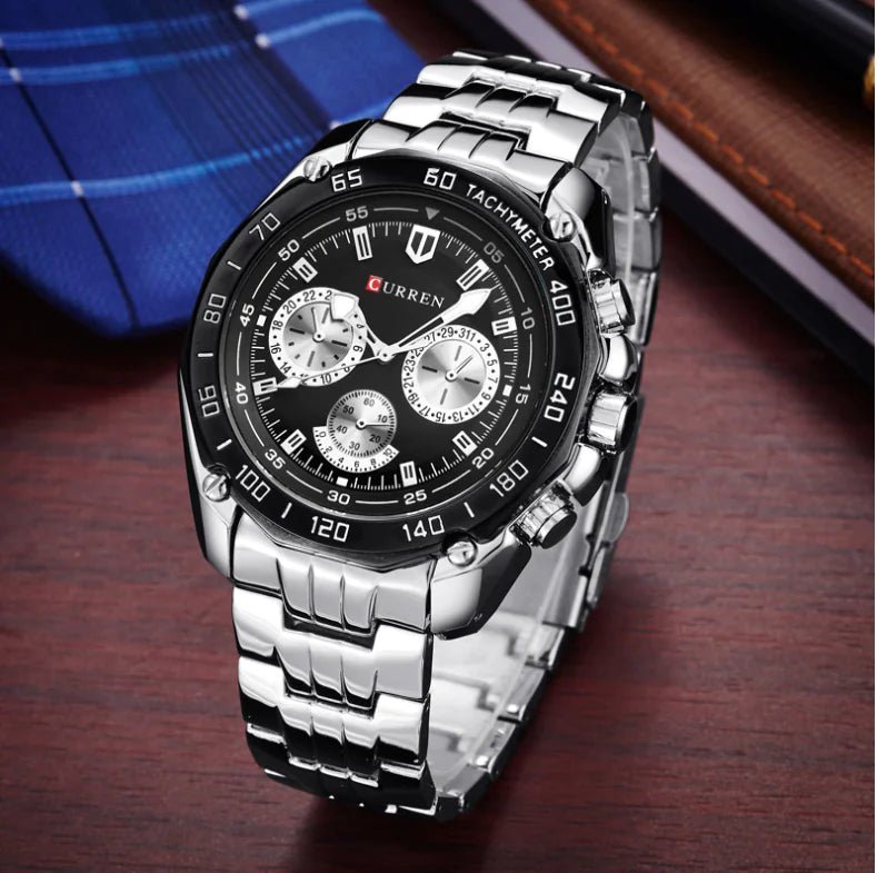 Reloj de acero inoxidable para hombre con tres esferas - Vant