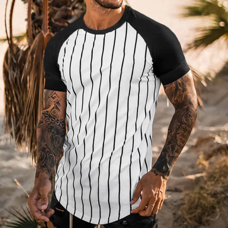 Camiseta para hombres  poliéster/spandex