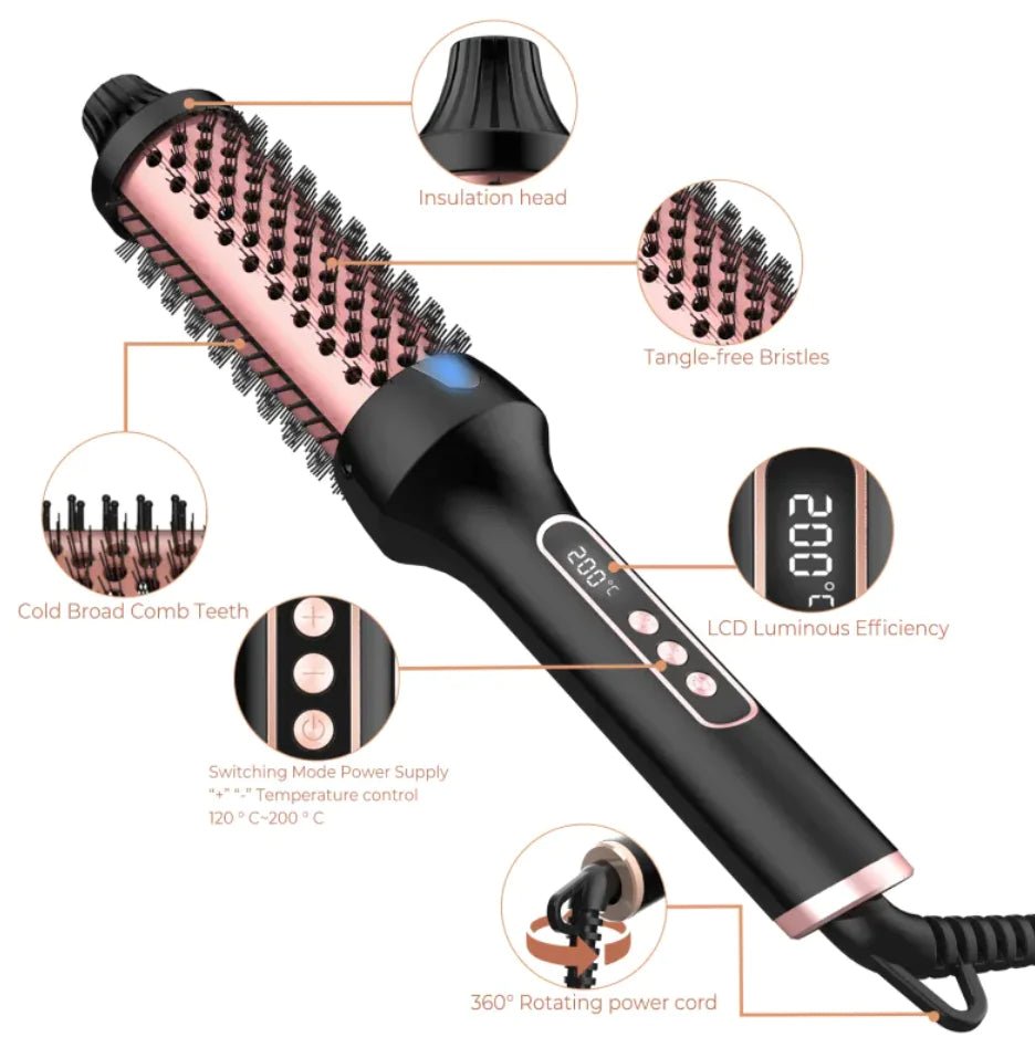 Secador iónico para alisar y rizar el cabello - Vant