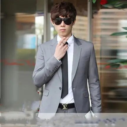 Traje de hombre ajustado de invierno para bodas - Vant