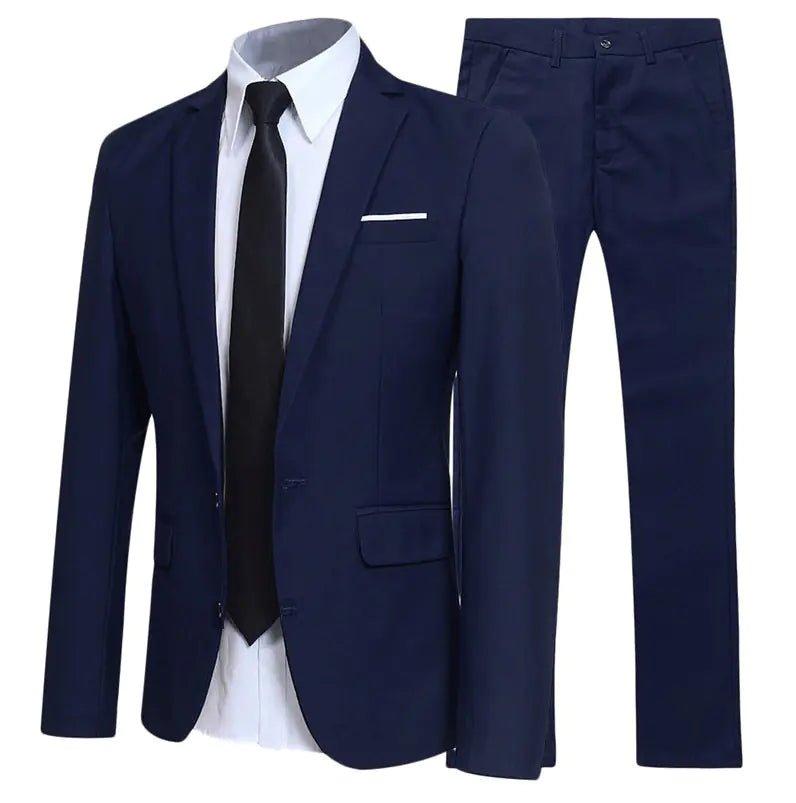Traje formal de hombre de corte slim para bodas y negocios - Vant